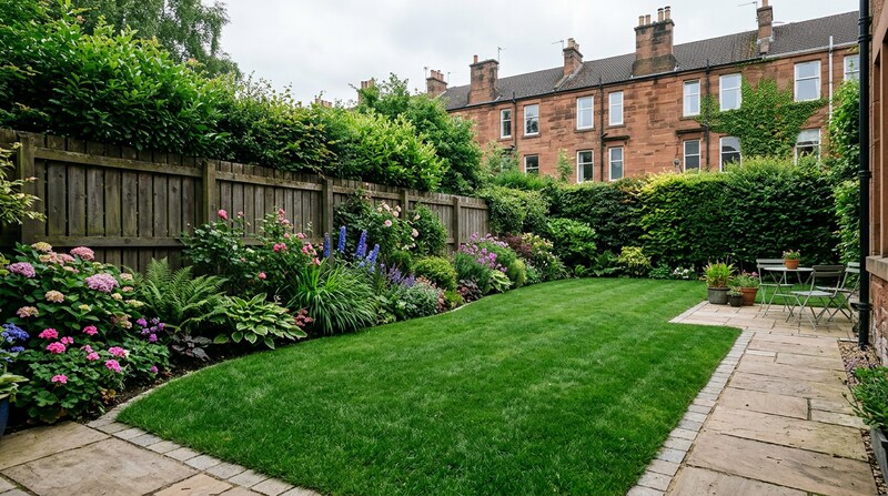 Freshly laid premium turf
