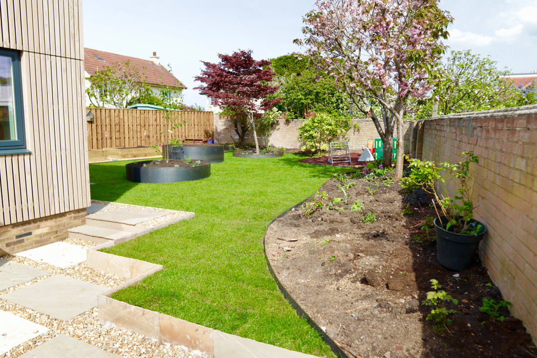 Full garden landscaping transformation